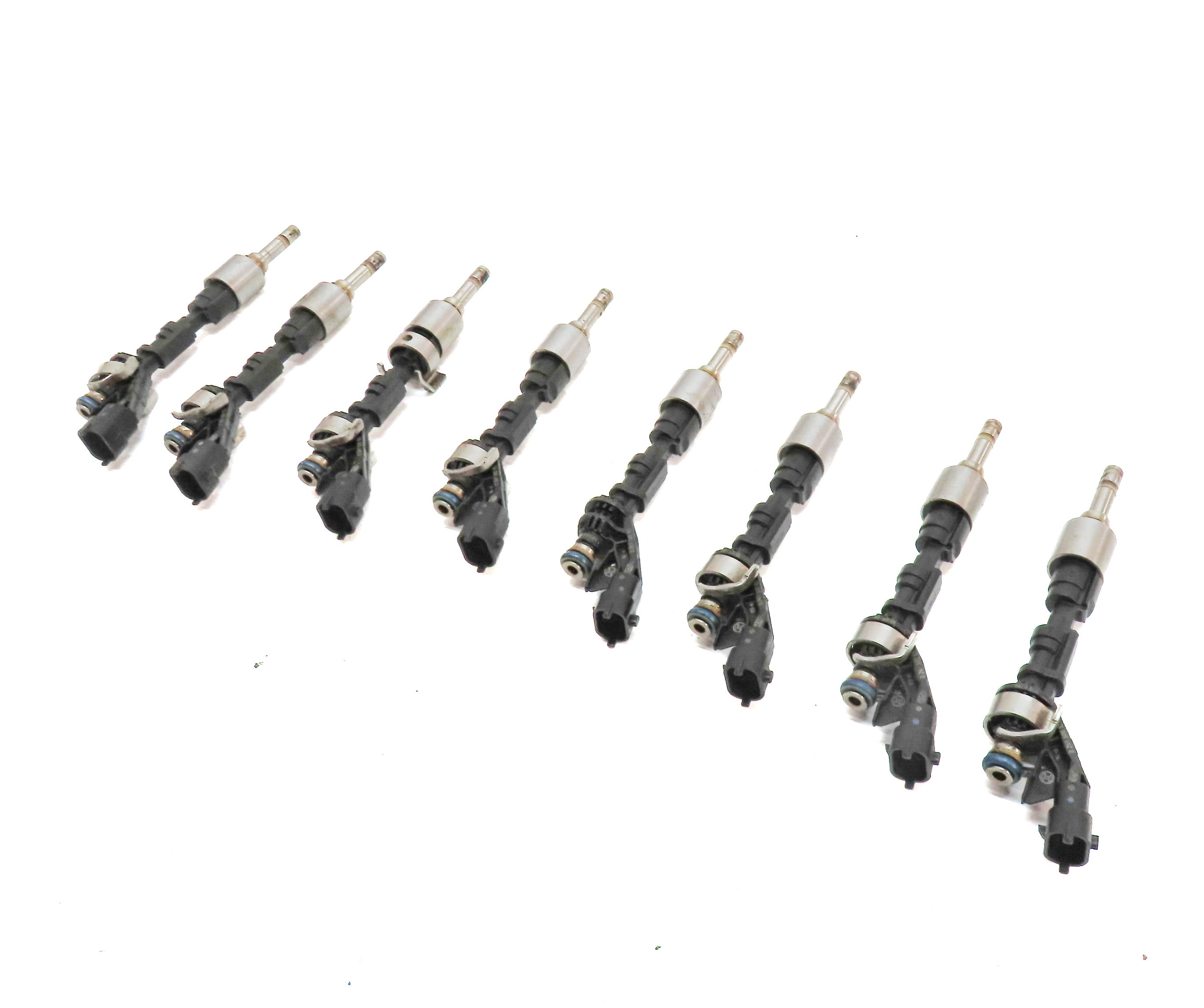 2010-2017 RANGE ROVER SPORT (L320 L322) JAGUAR XF XJ XK 5.0L FUEL INJECTOR SET 8 — exact item pictured
